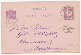 Naamstempel Kolhorn 1882 - Storia Postale