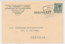 Treinblokstempel : Venlo - Eindhoven IV 1934 - Zonder Classificatie