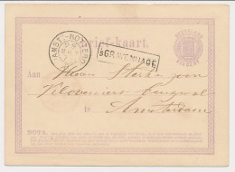 Trein Haltestempel S Gravenhage 1871 - Storia Postale