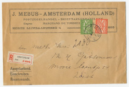 Em. Luchtpost 1921 Aangetekend Amsterdam - Zeist - Non Classés