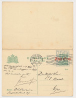 Briefkaart G. 148 Amsterdam - Epe 1922 - Entiers Postaux