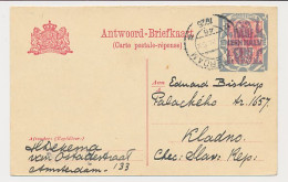 Briefkaart G. 159 A-krt. Amsterdam -Kladno Tsjechoslowakije 1925 - Postal Stationery