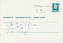 Verhuiskaart G.40 B Locaal Te Den Haag 1976 - Postal Stationery