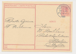 Briefkaart G. 227 N ( Bolsward ) Groningen - Duitsland 1930 - Entiers Postaux
