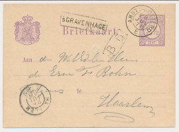 Trein Haltestempel S Gravenhage 1878 - Covers & Documents