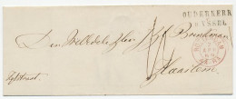 Naamstempel Ouderkerk A.D. Yssel 1869 - Cartas & Documentos