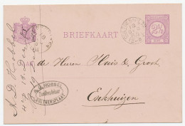 Kleinrondstempel Ooltgensplaat 1885 - Non Classés