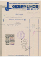 Omzetbelasting 3 CENT / 80 CENT - Denekamp 1934 - Fiscales