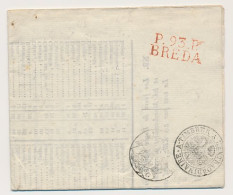 P.93.P. BREDA 1813 - Drukwerk / Fiscaal - ...-1852 Préphilatélie