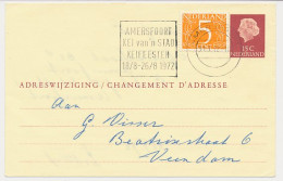 Verhuiskaart G. 36 Amersfoort - Veendam 1972 - Postal Stationery