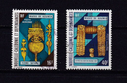 NOUVELLE-CALEDONIE 1973 PA N°142/43 OBLITERE MUSEE - Usati