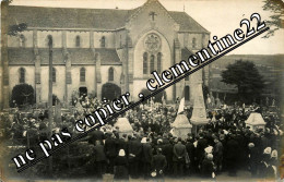 Garlan ( Carte Photo ) Inauguration Du Monument Aux Morts En 1921 - Autres & Non Classés