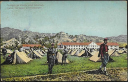 Montenegro-----Crnogorska Straza Pred Taborom(Tosovic)-----old Postcard - Montenegro