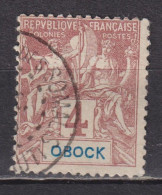 Timbre Oblitéré D'Obock De 1892 YT 34 MI 26 - Used Stamps