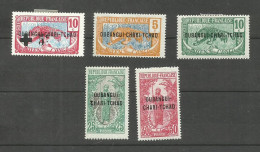 OUBANGUI N°18, 20 à 23 Neufs Avec Charnière* Cote 8.70€ - Unused Stamps