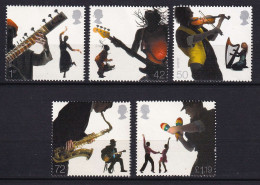 191 GRANDE BRETAGNE 2006 - Y&T 2800/04 - Europa Musique Instrument - Neuf ** (MNH) Sans Charniere - Unused Stamps