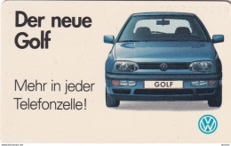 GERMANY(chip) - VW Golf(K 480), Tirage 21000, 10/91, Mint - O-Serie : Serie Clienti Esclusi Dal Servizio Delle Collezioni