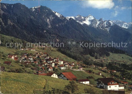 72579517 Triesenberg Walsersiedlung Mit Rappenstein Falknis Alpen Triesenberg - Liechtenstein