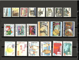 Portugal  1974-81  .-   Y&T  Nº   1220/27-1265/67-1275/77-1486/87-1490/91-1492/93 - Used Stamps