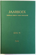 Jaarboek 1989 Centraal Bureau Voor Genealogie, Deel 43 - Other & Unclassified