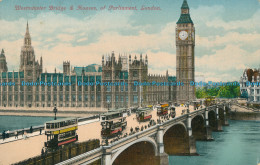 R004073 Westminster Bridge And Houses Of Parliament. London. Samuels - Autres & Non Classés