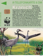 GERMANY - Birds, WWF/Crane(O 300), Tirage 20000, 09/93, Mint - O-Series : Series Clientes Excluidos Servicio De Colección