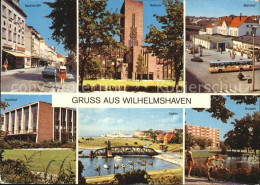 72579235 Wilhelmshaven Marktstrasse Rathaus Bahnhof Hafen Stadtbad Kurpark Wilhe - Wilhelmshaven