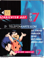 GERMANY - PRO 7, Comic/The Flintstones(O 183), Tirage 60800, 08/93, Mint - O-Series : Séries Client