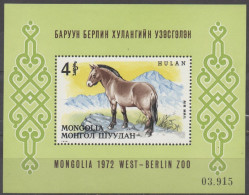 Mongolie Zoo De Berlin XXX  1972 - Mongolia