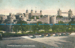 R004093 Tower Of London And Tower Bridge. D. C. Thomson - Autres & Non Classés