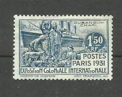OUBANGUI N°87 Cote 6.50€ - Used Stamps