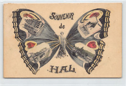België - HALLE (Vl. Br.) Vlindervrouw - Femme Papillon - Butterfly Woman - Halle