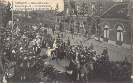 België - ZOTTEGEM (O. Vl.) Historische Processie Van 17 September 1905 Voor Het Station - 75e Verjaardag Van De Onafhank - Zottegem