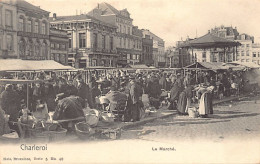 Belgique - CHARLEROI (Hainaut) Le Marché - Ed. Nels Série 5 N. 40 - Charleroi