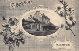 Belgique - WATERMAEL-BOITSFORT (Brux.-Cap.) La Gare De Watermael - Watermael-Boitsfort - Watermaal-Bosvoorde