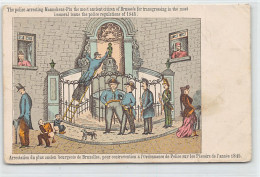Belgique - BRUXELLES - Arrestation Du Plus Ancien Bourgeois - Année 1845 - VOIR LES SCANS POUR L'ÉTAT - Beroemde Personen