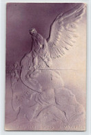 Belgique - WATERLOO (Br. W.) L'aigle Blessé - Napoléon - Carte Gaufrée - Waterloo