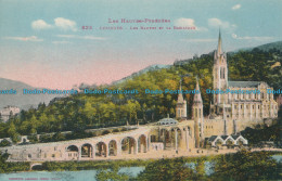 R003648 Les Hautes Pyrenees. Lourdes. Le Rampes Et La Basilique - Monde