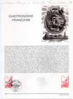 - Document Premier Jour LA GASTRONOMIE FRANCAISE - PARIS 23.02.1980 - - Documents Of Postal Services