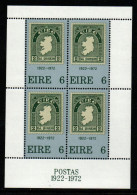 Irland Eire 1972 - Mi.Nr. Block 1 - Postfrisch MNH - SoS - Postzegels Op Postzegels