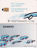 GERMANY - Siemens Automobiltechnik(O 691), Tirage 2000, 04/94, Mint - O-Reeksen : Klantenreeksen