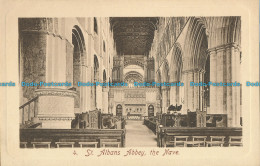 R002674 St. Albans Abbey The Nave. The Fine Art. No 4 - Monde