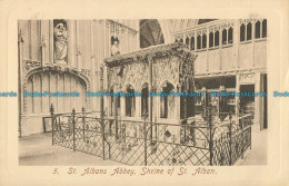 R002675 St. Albans Abbey. Shrine Of St. Alban. The Finer Art. No 5 - Monde