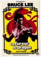 CPM - La Fureur Du Dragon - Bruce Lee - Affiches Sur Carte