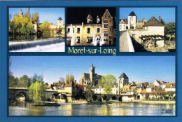 77 - Seine Et Marne -  MORET Sur LOING - Le Village Medieval - Moret Sur Loing