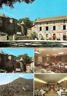 12 - Aveyron -  MONTJAUX - Hotel Restaurant Du Chateau - LOT 2 CARTES - Autres & Non Classés