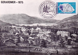 88 - Vosges  -  GERARDMER - 1875 - Centenaire Syndicat D Initiative - Cachet Commemoratif - Gerardmer