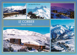 73 - Savoie - LE CORBIER - La Station Sous La Neige Et Les Aiguilles D Arves - Other & Unclassified