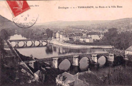 24 - Dordogne - TERRASSON -  Les Ponts Et La Ville Basse - Autres & Non Classés