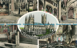 R002685 Canterbury Cathedral. Multi View. Valentine. RP - Welt